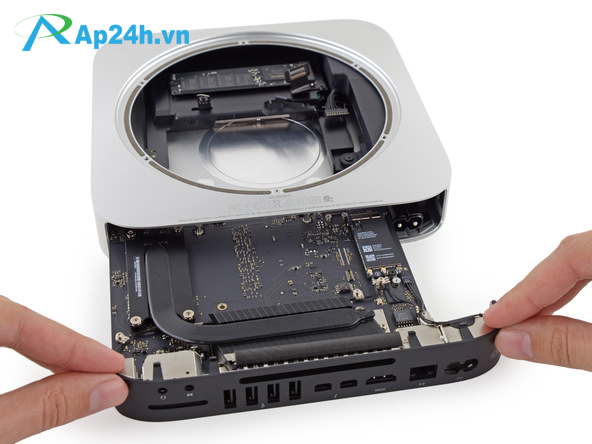 hướng dẫn thay thế ổ cứng cho mac mini 2014